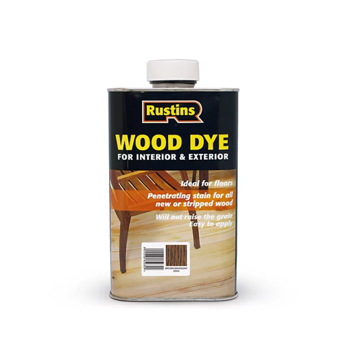 Rustins 250ml Brown Mahogany Wood Dye