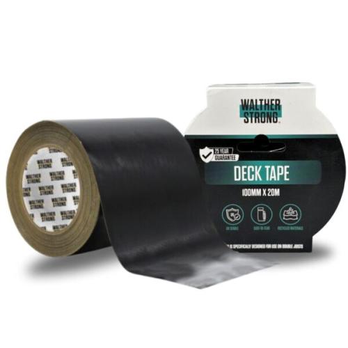 Walther Strong 100mm x 20M Deck Tape (WS100PRO20BLK)