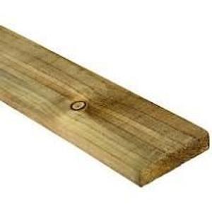 22x100mm (4x1) Ungraded Sawn & Treated Softwood (4.8m / 4800mm / 16ft)