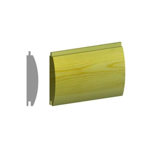 25x125mm (5 inch) Loglap Treated Redwood (4.2m / 4200mm / 14ft)