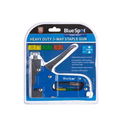 Blue Spot Tools Heavy Duty 3-Way Staple Gun