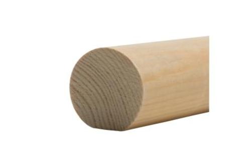 50x50mm Mopstick Handrail Redwood