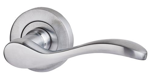 230x160x60mm LPD Ironmongery Ariel Satin Chrome Privacy Handle Hardware Pack (HARDARISCPRI)