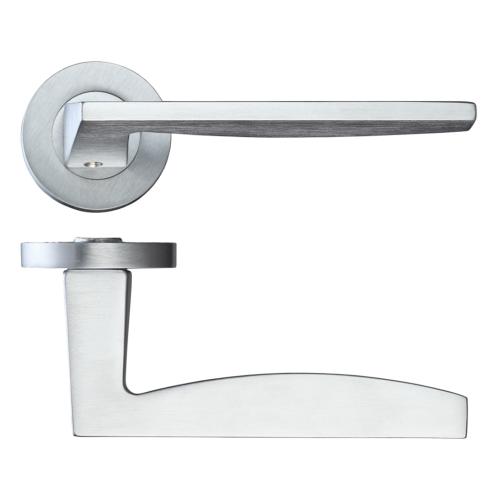 230x160x60mm LPD Ironmongery Crux Satin Chrome Handle Hardware Pack (HARDCRUSC)