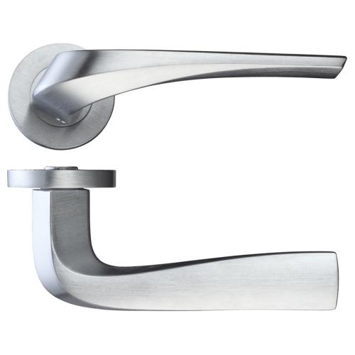 230x160x60mm LPD Ironmongery Draco Satin Chrome Handle Hardware Pack (HARDDRASC)