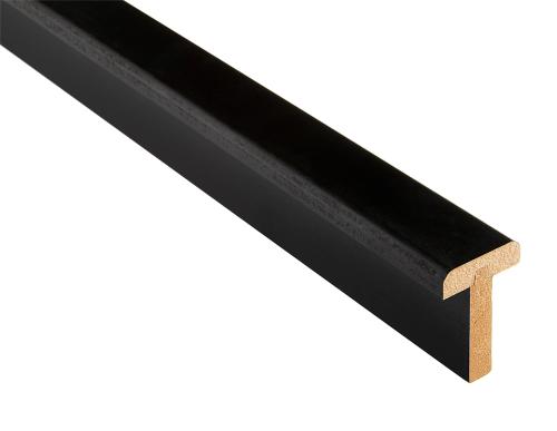 2100x30x35mm LPD Primed Black T-Lip 35mm black (BFTLIP)