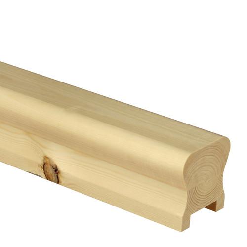 Pine TM HDR Handrail (for 41mm Spindles) 4.2m 59x59mm (RB/HDR4200/41P)