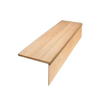 Stair Klad Oak Tread and Riser Kit - Single - 1000x13mmx300mm (CM/SCT10-OKIT)