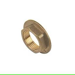 Brass flanged backnut 3/4"