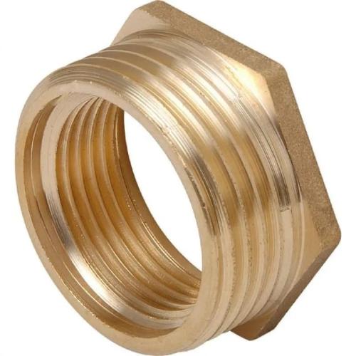Brass hexagonal bush 3/8"x1/8"