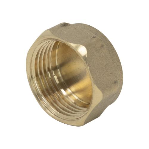 1/2" BRASS BLANK CAP