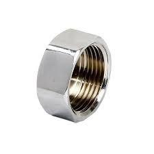 1/2" BRASS BLANK CAP CP