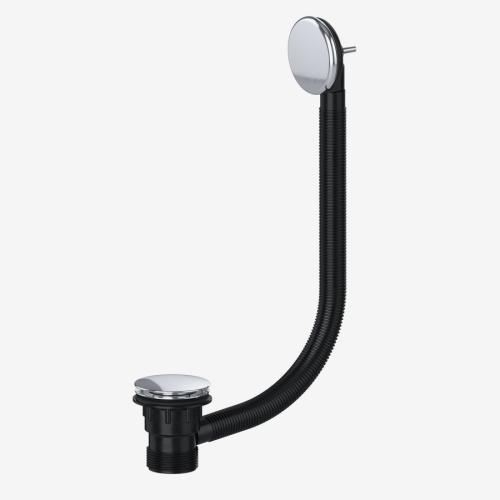 Clicker Combi Bath Waste Chrome