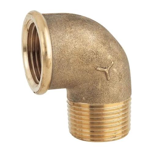 BF092 brass elbow 3/4" MxF