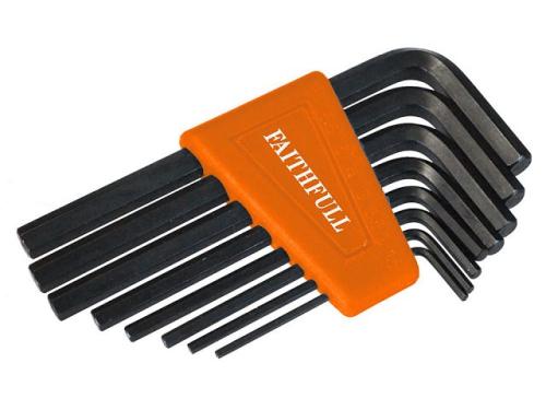 FAIHKS8M Metric Short Arm Hexagon Key Set, 8 Piece