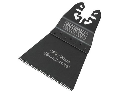 FAIMFW68GB Multi-Function Tool CrV Flush Fast Cut Wood Ground Side Set 68mm (Pack 5)
