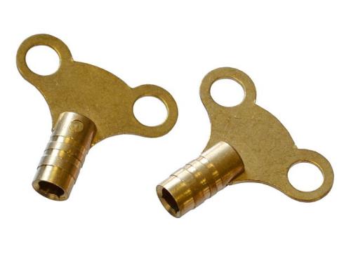 FAIRADKEY Radiator Keys - Brass (Pack of 2)