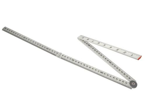 FAIRULEFOLDW Folding Rule White ABS Plastic 1m (36in)