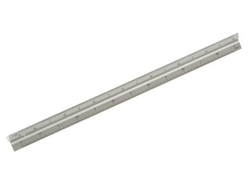 FAIRULETRI Aluminium Triangle Scale Rule 300mm
