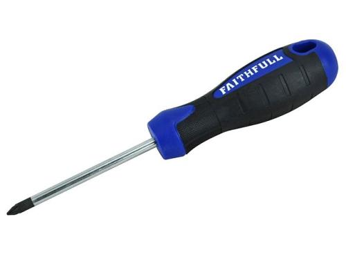FAISDPZ2 Soft Grip Screwdriver Pozidriv Tip PZ2 x 100mm