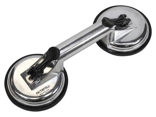 FAISUCPAD2P Double Pad Aluminium Pro Suction Lifter