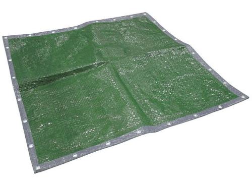 FAITARP1812 Tarpaulin Green/Silver 5.4 x 3.6m (18 x 12ft) 80gsm