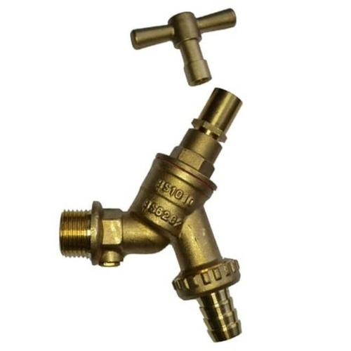 Brass Hose Union L/shield bibtap