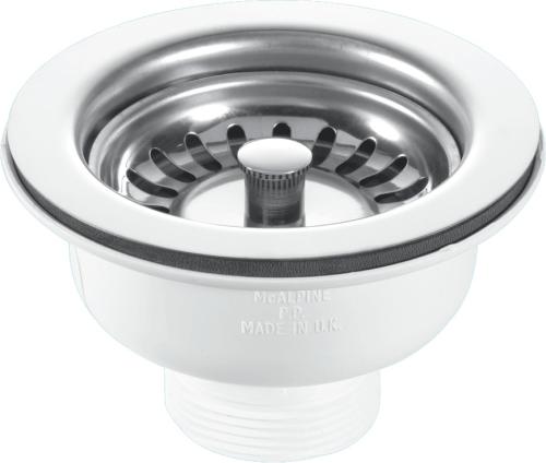 SPRING LOADED BASKET STRAINER