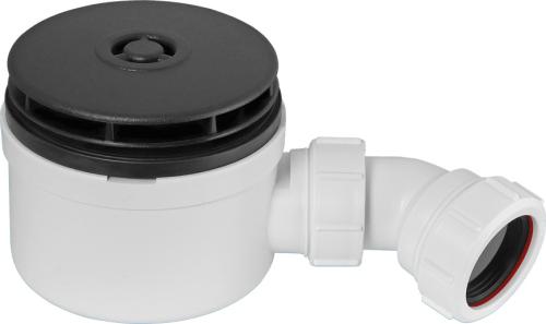 90mm Shower Trap Black