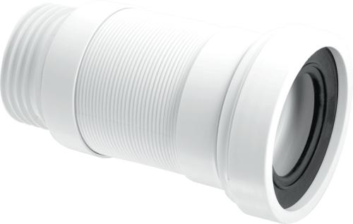 FLEXIBLE WC CONN 90MM OUTLET