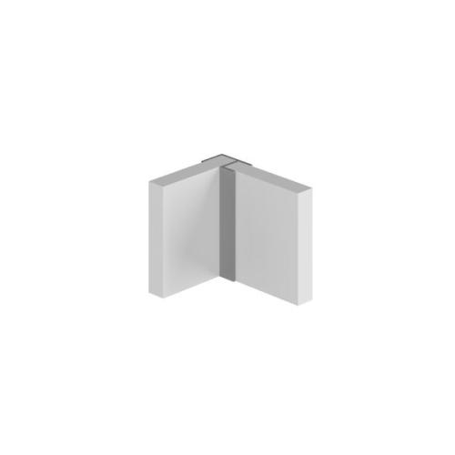 CLASSIC - Type 100 - Flush Corner - Aluminium Extrusion - Bright Polished - 2450mm Long