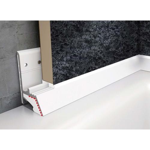 Multipanel Bath & Shower Tray Seal Kit - White - 2 x 1850mm Long + Accessories
