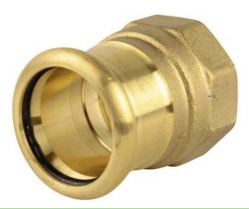 PRESSFIT WATER 22mm x 3/4" Female Adapter