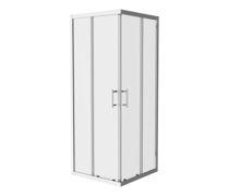 800mm Corner Entry Door - Chrome
