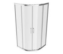900mm 2 Door Quadrant - Chrome