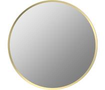 500mm Round Mirror - Brushed Brass