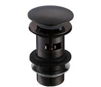 Slotted Mushroom Basin Waste (1 1/4") - Matt Black