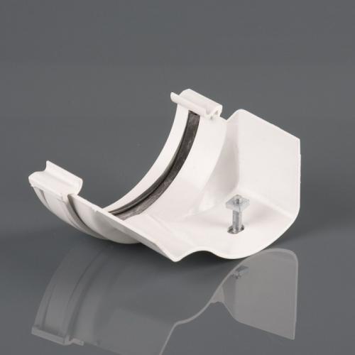 Roundstyle To R/H Ogee Gutter White