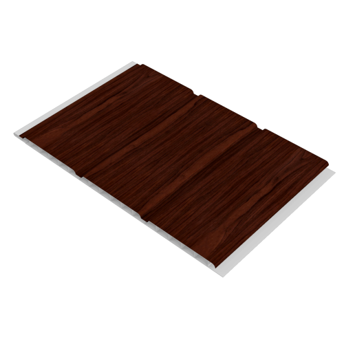 300mm Hollow Soffit x 5m Rosewood