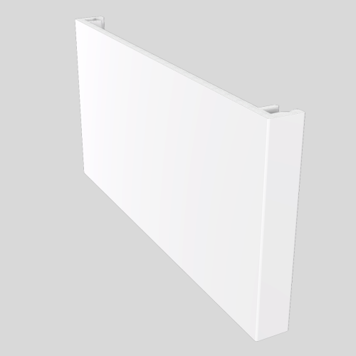 410mm x 10mm Reveal Liner x 5m White