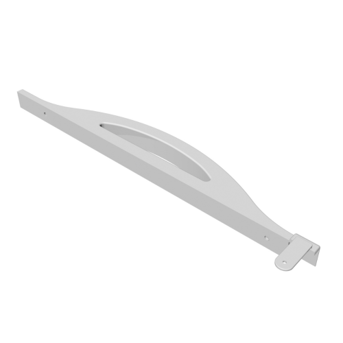 Plain Mould Open White