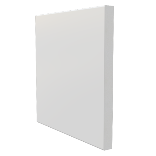 125mm x 16mm Magnum Flat Fascia x 5m White
