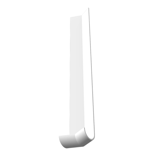 135° Bullnose External Corner White