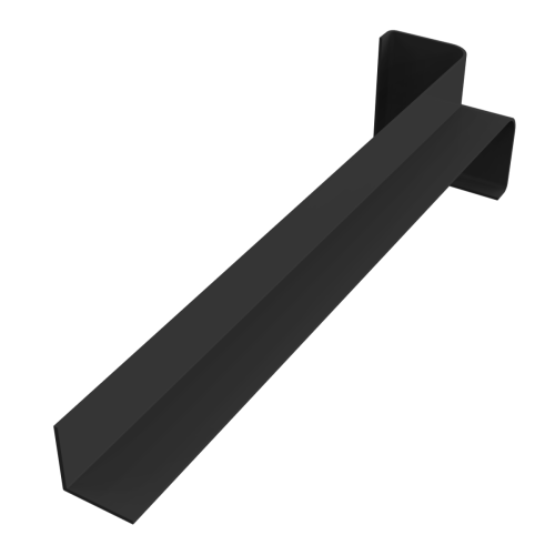 300mm Internal Corner Colourmax Black