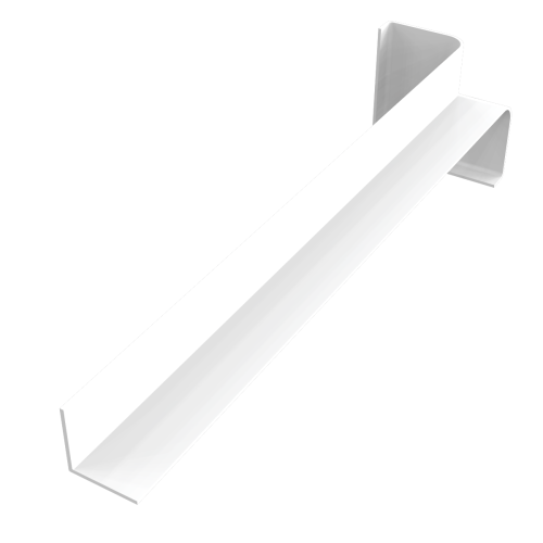 300mm Square Internal Corner White