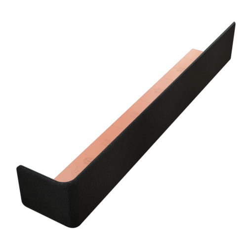 300mm External Corner Black Ash