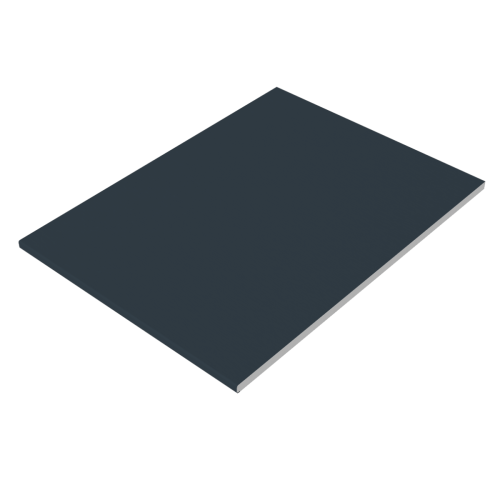 225mm x 10mm G.P.Board x 5m Anthracite Grained