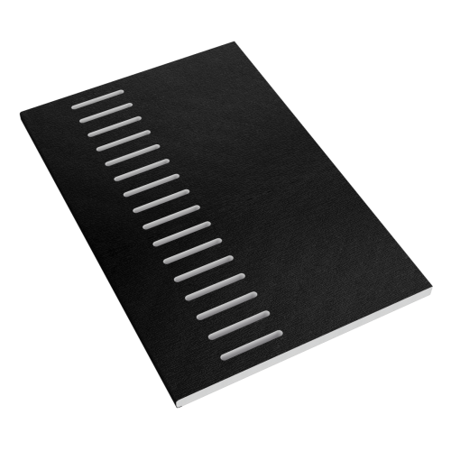 150mm x 10mm Vented Soffit x 5m Black Ash