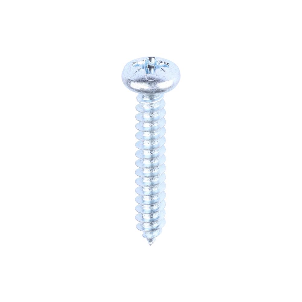 Self Tapping Screw 4.2 x 25mm PZ2 Pan Head Zinc