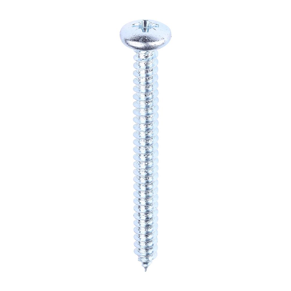 Self Tapping Screw 4.8 x 50mm PZ2 Pan Head Zinc